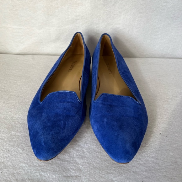 Talbots Blue Suede Flats - Picture 3 of 9